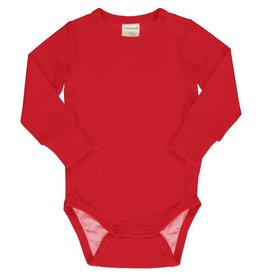 Maxomorra Body ls, Solid RUBY (0-2j)