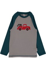 Maxomorra Maxomorra - Top ls print, truck (0-2j)