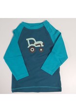 Maxomorra Maxomorra - Top ls print, tractor (0-2j)