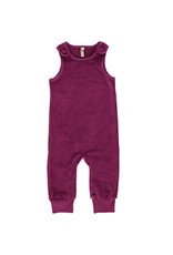 Maxomorra Maxomorra - Playsuit velour, purple (0-2j)