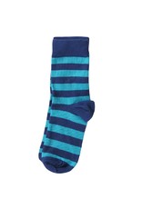 Maxomorra Maxomorra - kous, donkerblauw/turquoise, 2 paar (0-2j)