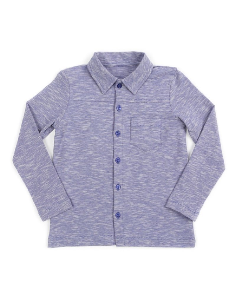 Lily Balou Lily Balou - Shirt ls Guust, royal blue (3-16j)