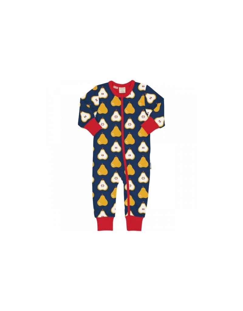 Maxomorra Maxomorra - Rompersuit LS GARDEN PEAR (0-2j)