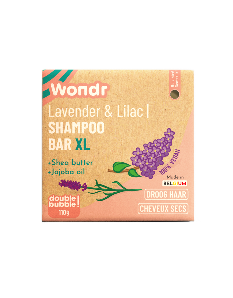 Wondr Wondr - Shampoo bar XL, Lavender & Lilac