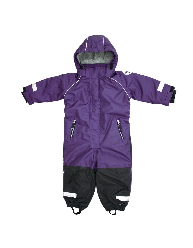 Villervalla Villervalla - Winter overall, plum (0-2j)