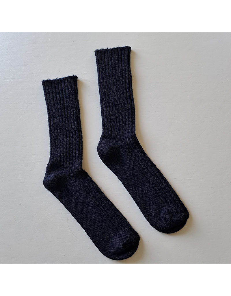Joha Joha - Wool socks, navy (3-16j)