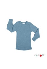 ManyMonths ManyMonths - Shirt long sleeve, Blue mist (3-16j)