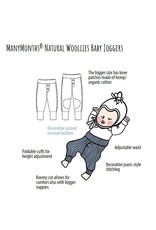 ManyMonths ManyMonths - Baby joggers with knee patches, Potter's clay (0-2j)