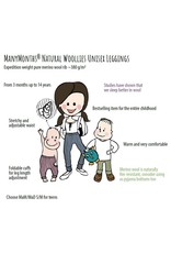 ManyMonths ManyMonths - Unisex leggings, west wind rose (0-2j)