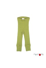 ManyMonths ManyMonths - Unisex leggings, pea purée (0-2j)