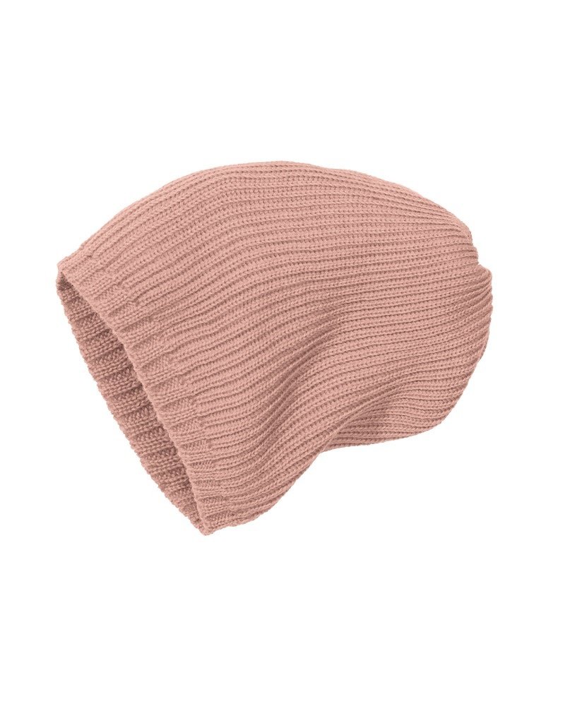 Disana Disana - Knitted hat, rosé (0-2j)