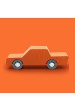 Waytoplay Waytoplay - Wooden toy car, orange