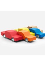 Waytoplay Waytoplay - Wooden toy car, yellow