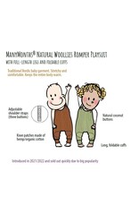 ManyMonths ManyMonths - Romper playsuit, Potter's clay (0-2j)