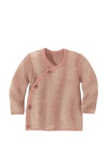 Disana Disana - Melange jacket, rosé/natural (0-2j)