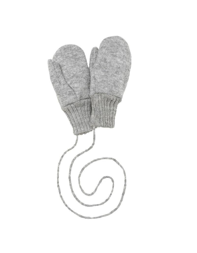 Disana Disana - Boiled wool gloves, grey (0-2j)