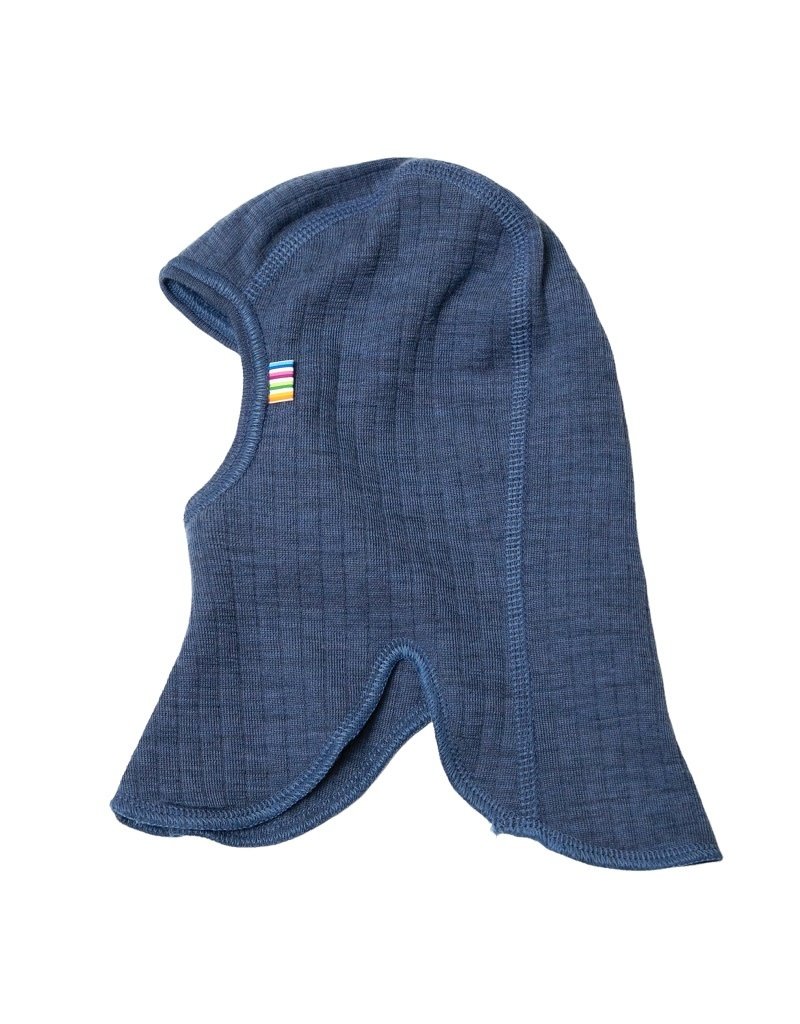 Ontoegankelijk landinwaarts buis Joha - Balaclava db. Basic, blue melange (3-16j) - Zonnehoed