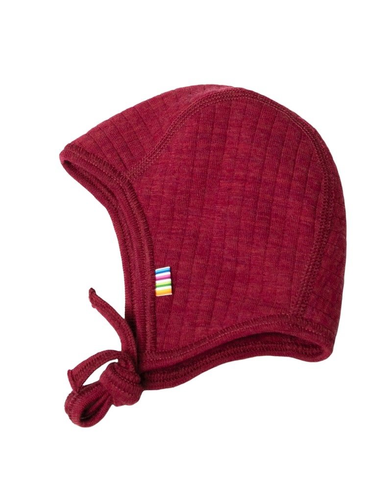 Joha Joha - Helmet double basic, wool, fuchsia melange (0-2j)