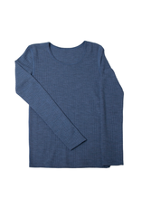 Joha Joha - Shirt ls basic, blue melange (3-16j)