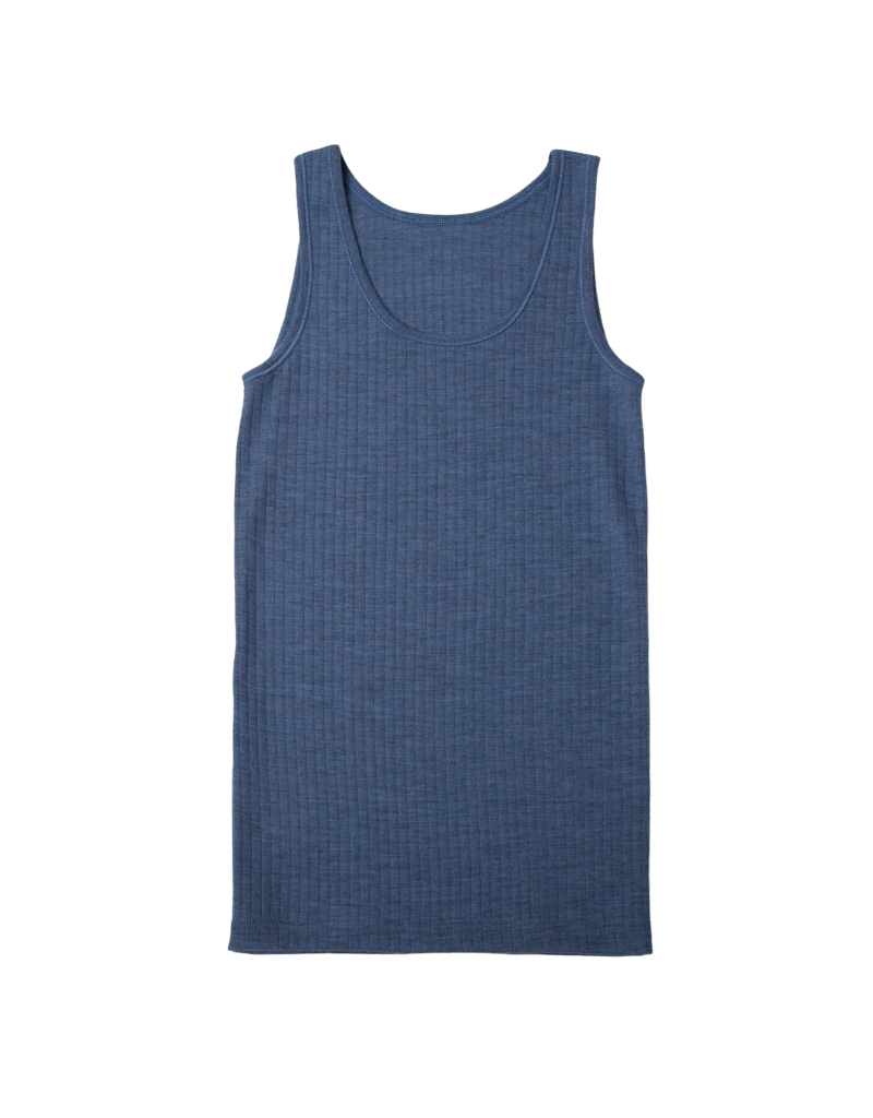 Joha Joha - Womens Singlet, blue melange