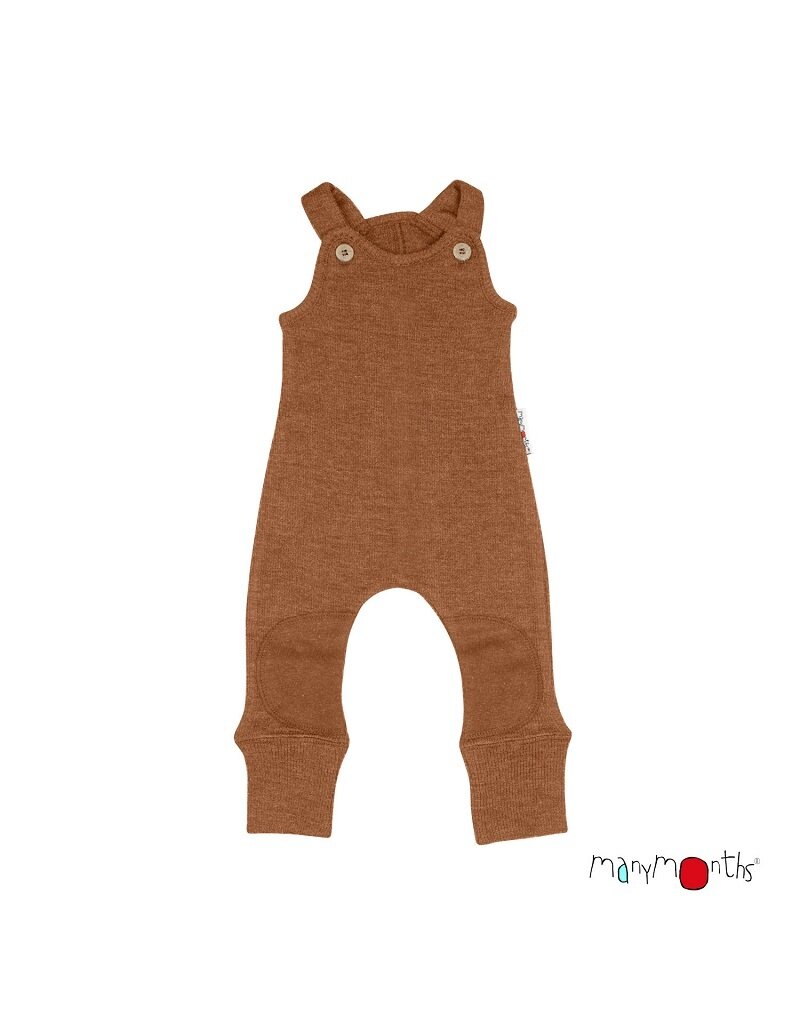 ManyMonths ManyMonths - Romper playsuit, Potter's clay (0-2j)