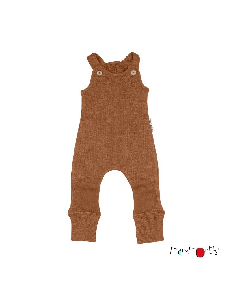 ManyMonths ManyMonths - Romper playsuit, Potter's clay (0-2j)
