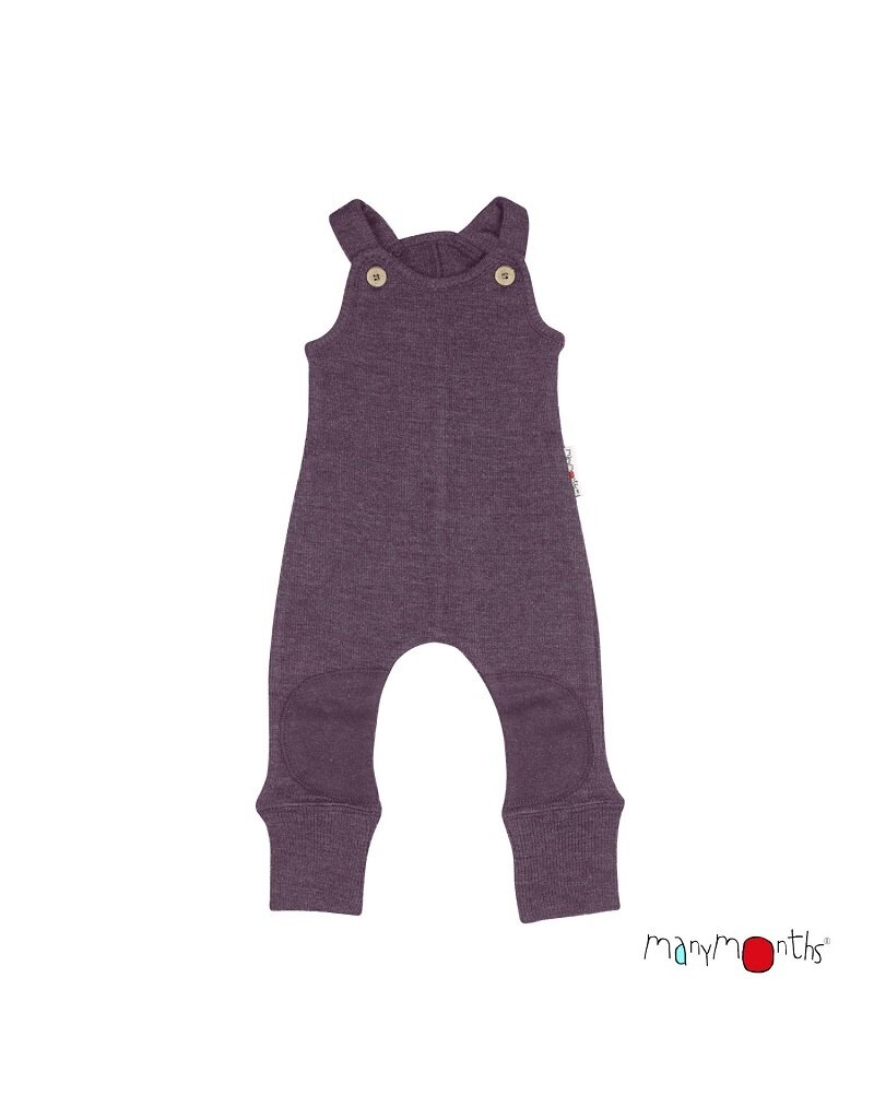 ManyMonths ManyMonths - Romper playsuit, Dusty grape (0-2j)