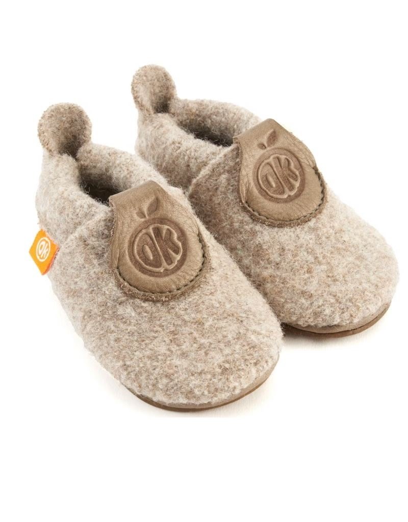 Orangenkinder Orangenkinder - Barfussschuhe Amigo Wolli Kiga, beige (3-16j)