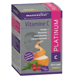Mannavital Vitamine C, 60 tabletten