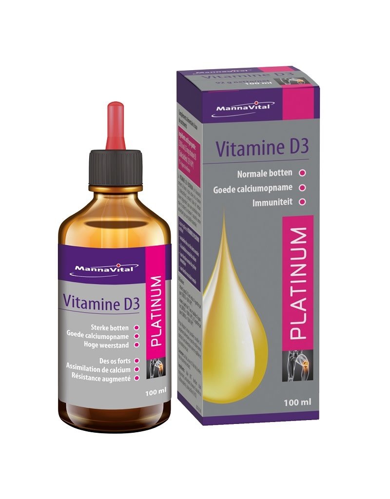 Mannavital Mannavital - Vitamine D3, druppels