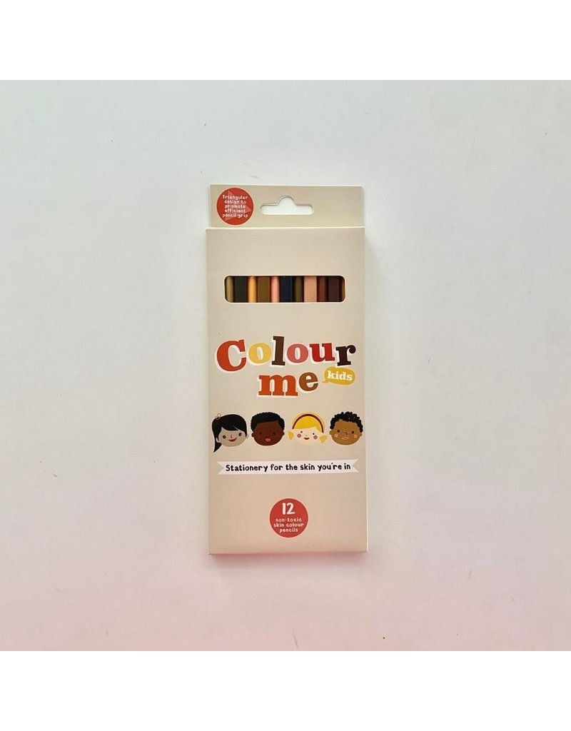 Colour Me Kids Colour Me Kids - Skin colour pencils, 12 stuks