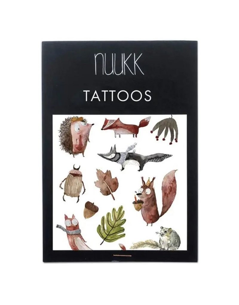Nuukk Nuukk - Vegan tattoos, autumn forest