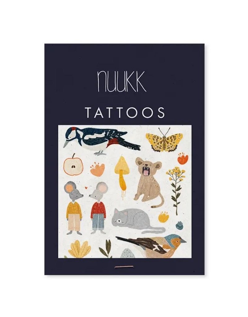 Nuukk Nuukk - Vegan tattoos, Woodpecker