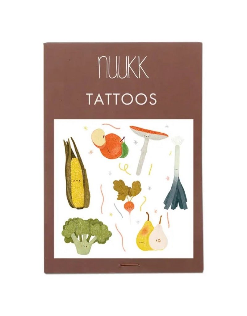 Nuukk Nuukk - Vegan tattoos, Fruit & veg