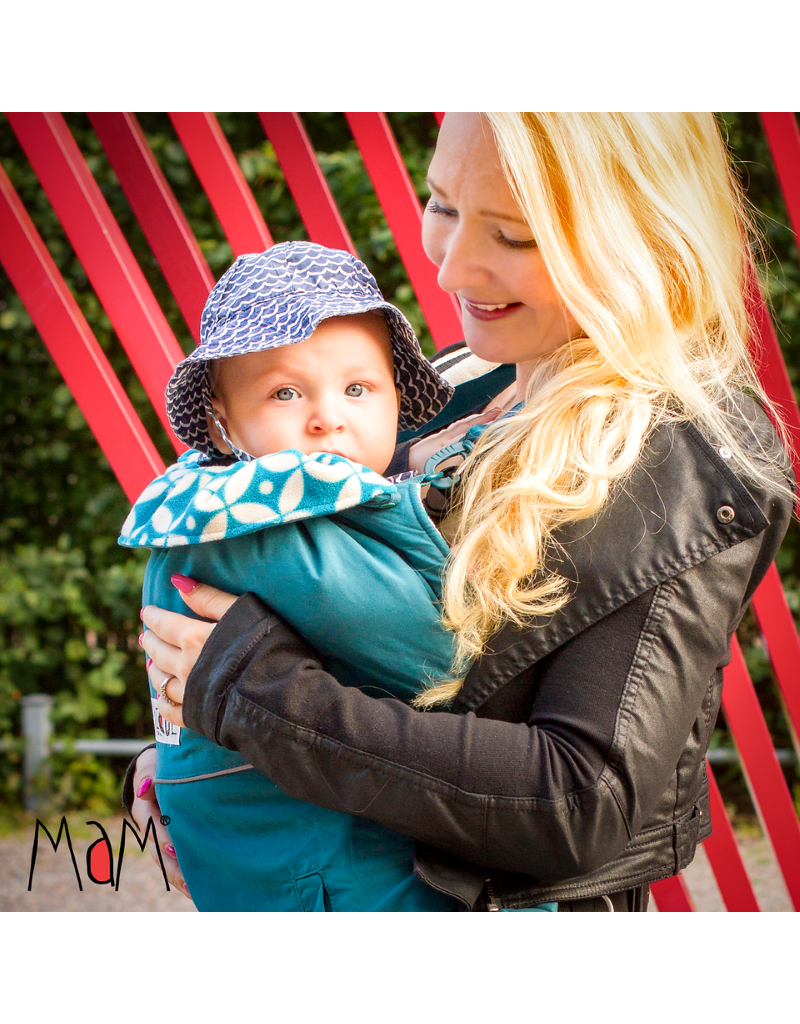 MaM MaM - Flex winter babywearing cover, ocean swell-4-point star