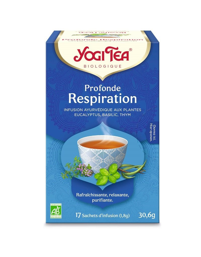 Yogi Tea Yogi Tea - Breath deep, 17 theezakjes