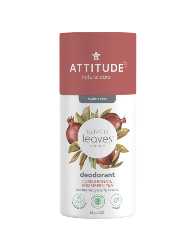 Attitude Attitude - Super Leaves deodorant, pomegranate and green tea