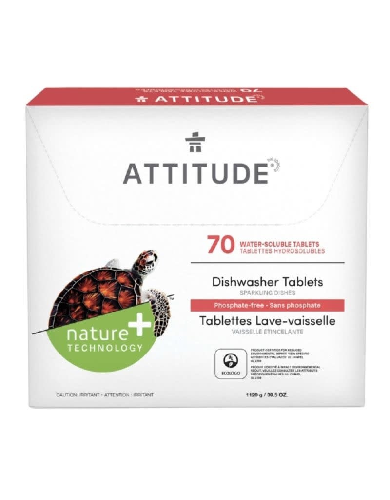 Attitude Attitude - Dishwasher tablets, 70 stuks