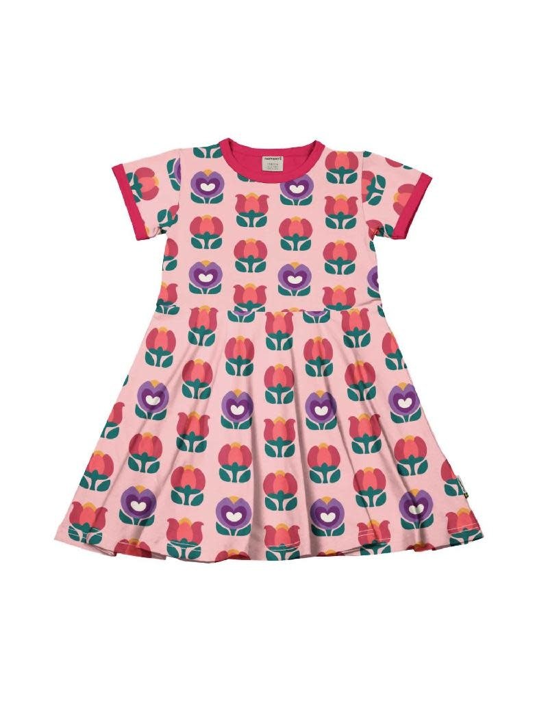 Maxomorra Maxomorra - Dress Circle SS PICNIC TULIP (3-12j)