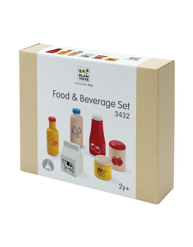 PlanToys Plan Toys - Food & Beverage set