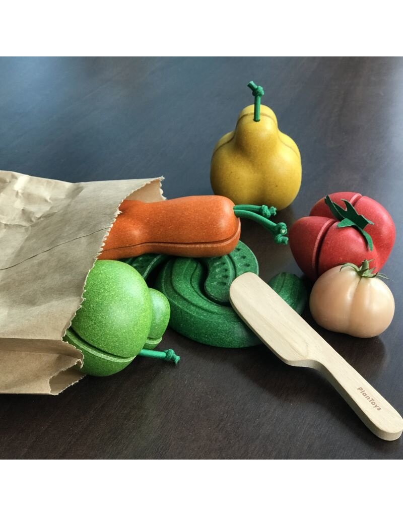 PlanToys Plan Toys - Wonky fruit & vegetables