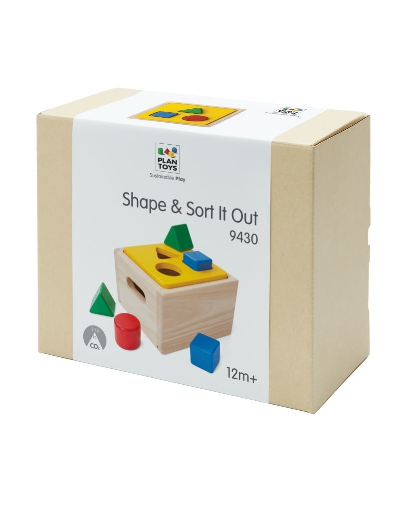 PlanToys Plan Toys - Shape & sort it out