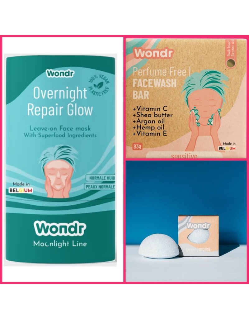 Wondr Wondr - Overnight repair glow leave-on face mask
