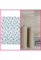 DUNS Sweden DunsSweden - Kitchen Towel, Cotton/Linen, Forget me not