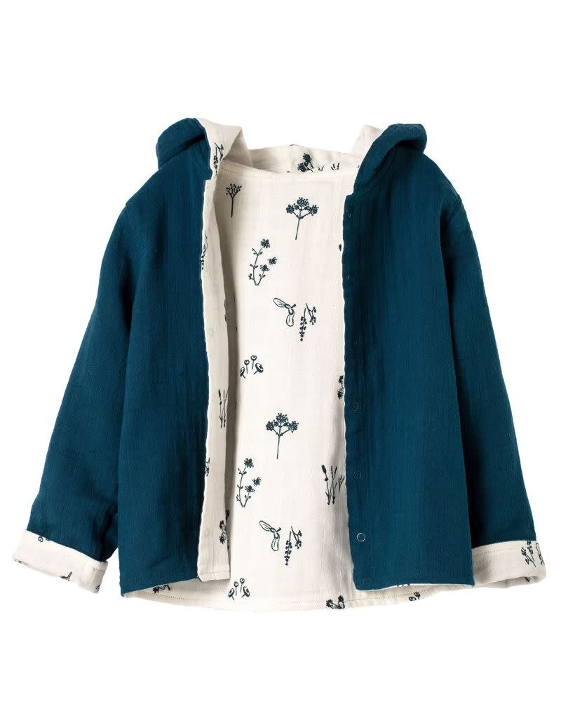 Organic by Feldman Organic by Feldman - Muslin cardigan reversible, plants delight (3-8j)