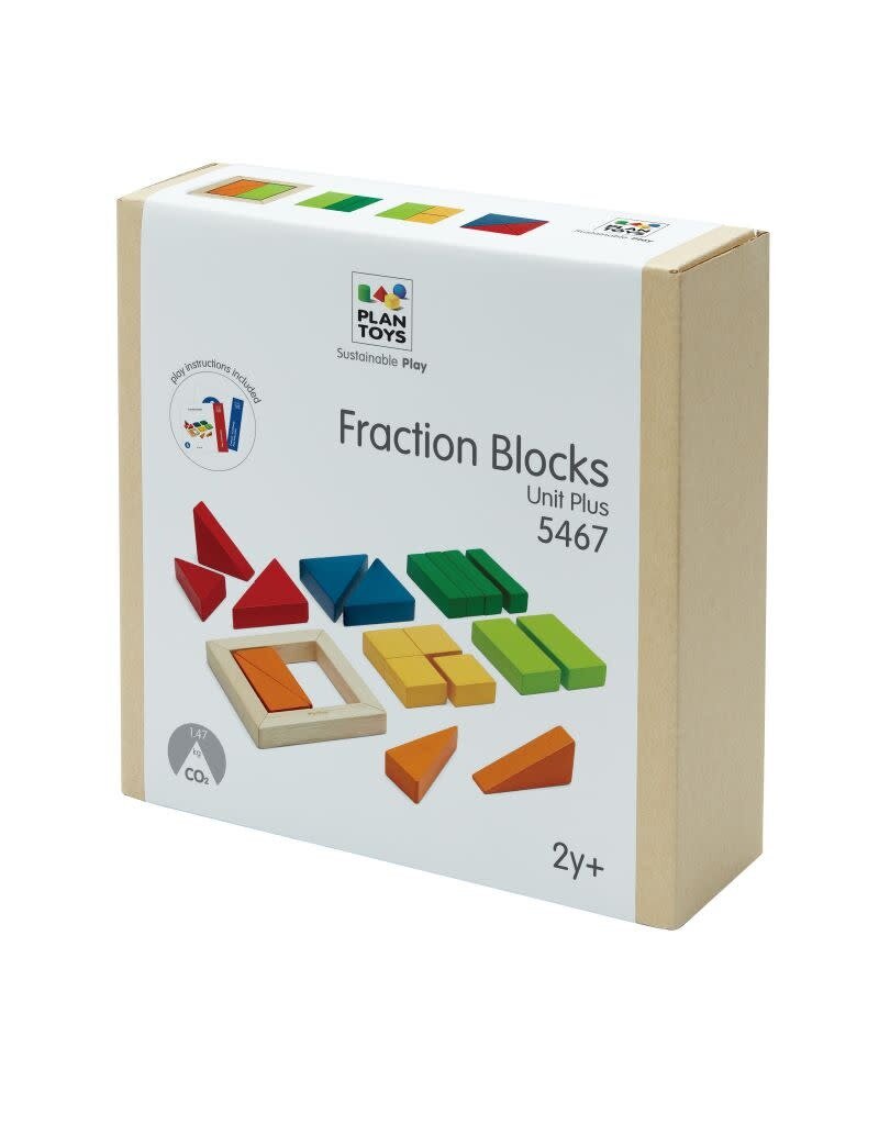 PlanToys Plan Toys - Fraction Blocks