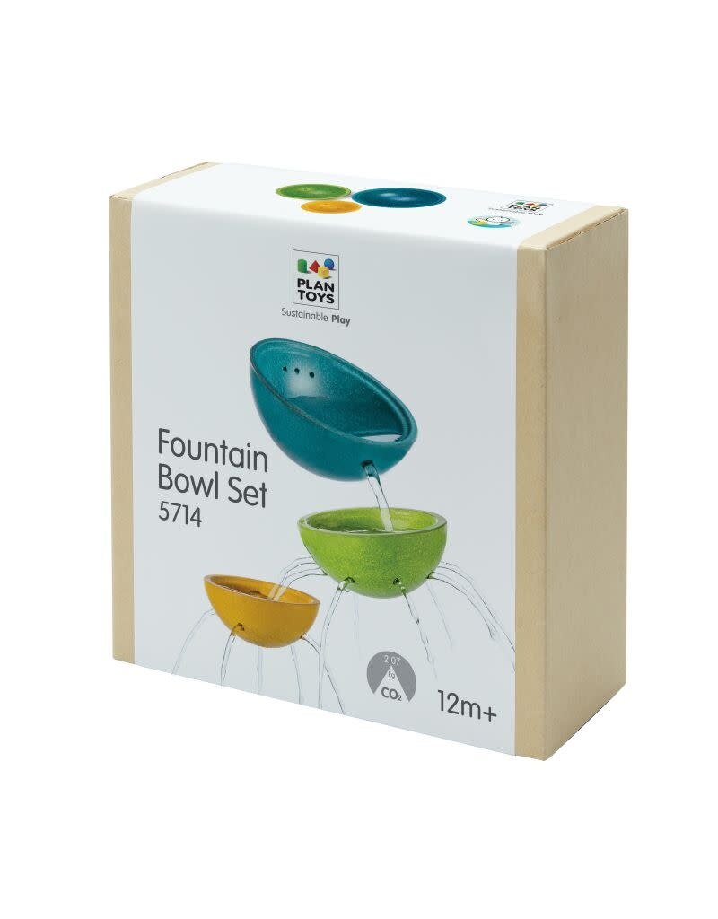 PlanToys Plan Toys - Fountain Bowl Set