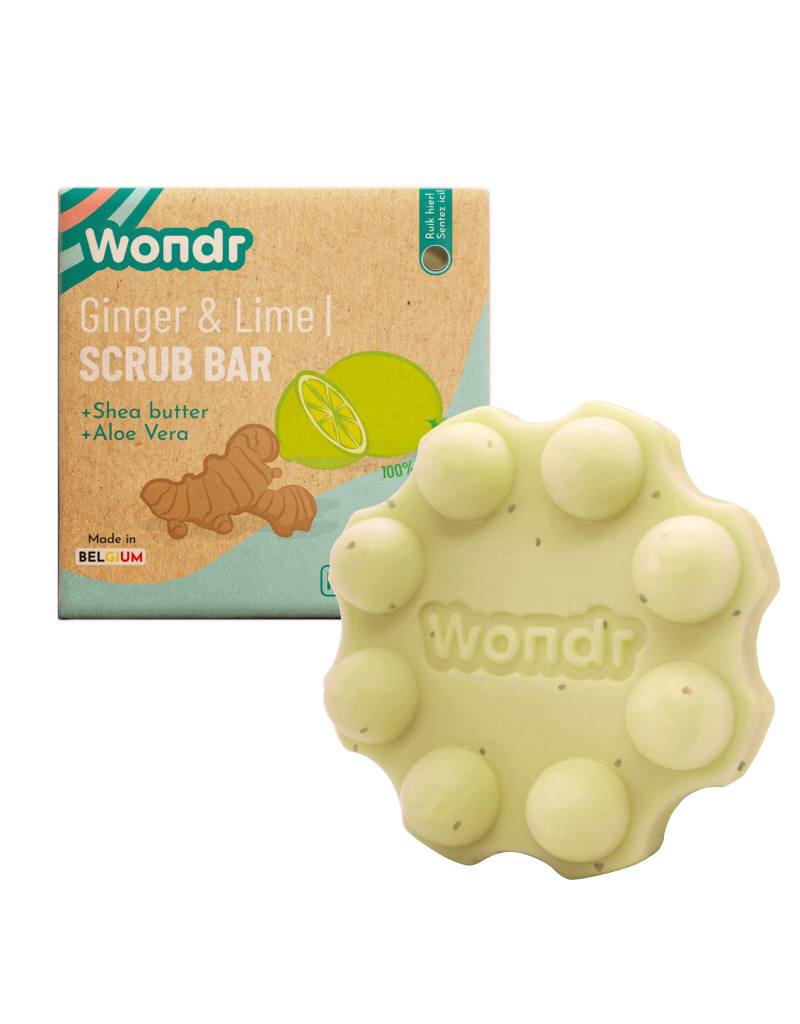 Wondr Wondr - Scrub bar, Ginger & Lime