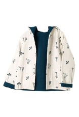 Organic by Feldman Organic by Feldman - Muslin cardigan reversible, plants delight (3-8j)