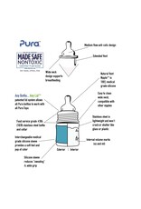 Pura Pura - Infant bottle with moss sleeve, 150ml